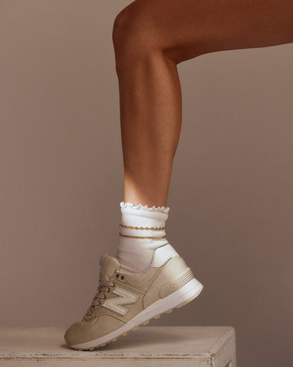 Virgo Energy Anklet- Gold