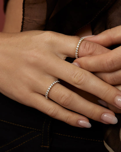 The Perfect Diamond Eternity Band