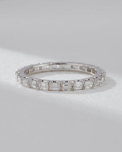 The Perfect Emerald Eternity Band