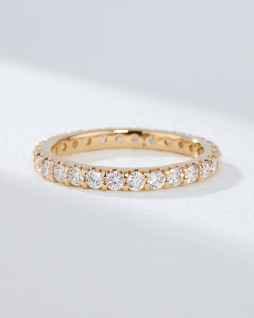The Perfect Diamond Eternity Band