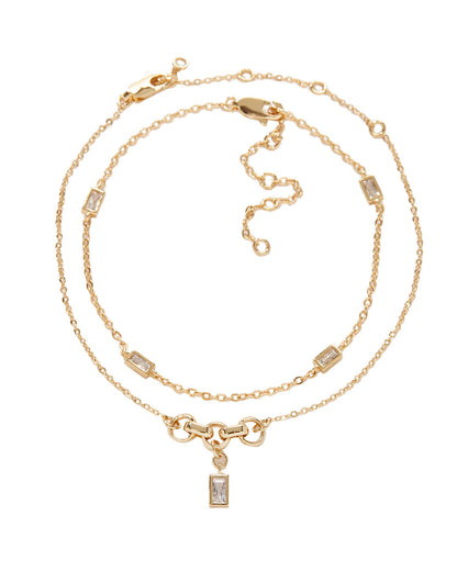 Sunrise on South Beach Anklet Set- Gold
