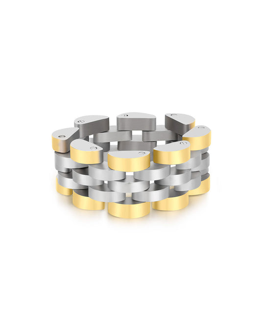 The Two Tone Timepiece Ring